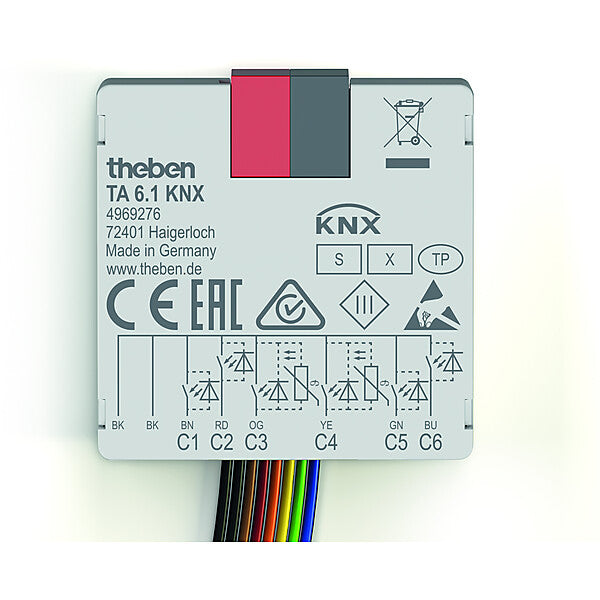 Theben KNX-Tasterschnittstelle Binäreingang 6-fach TA 6.1 KNX