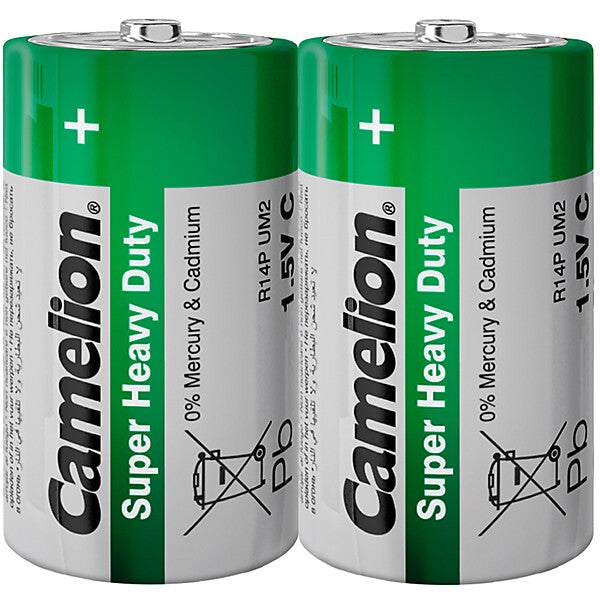 Hückmann Camelion Batterie R14 Zink-Kohle 127498 (VE2)