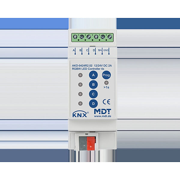 MDT technologies LED Controller 4-Kanal 2/4A, RGBW, 2TE, REG AKD-0424R2.02