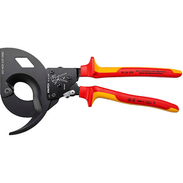 KNIPEX Kabelschneider isoliert, 320mm 95 36 320
