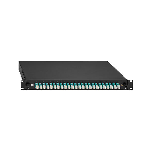 Rutenbeck BasicLine Spleissbox 24xLC-D OM3 aqua 2280300240