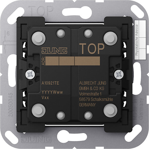 JUNG KNX-Taster Erweiterung 2-fach A 10921 TE