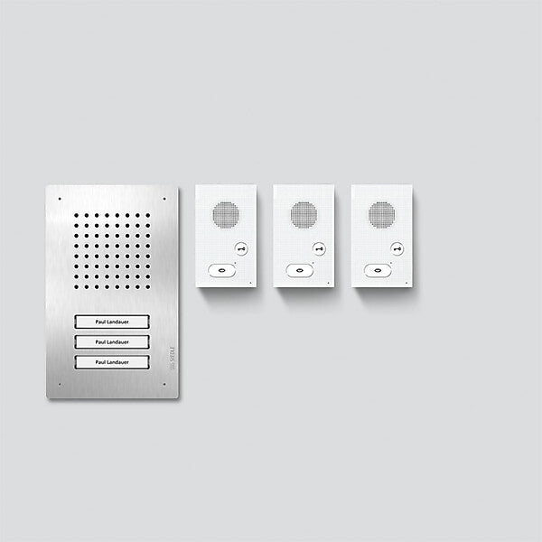Siedle Audio-Set Siedle Classic Edelstahl/Weiß SET CLAB 850-3 E/W