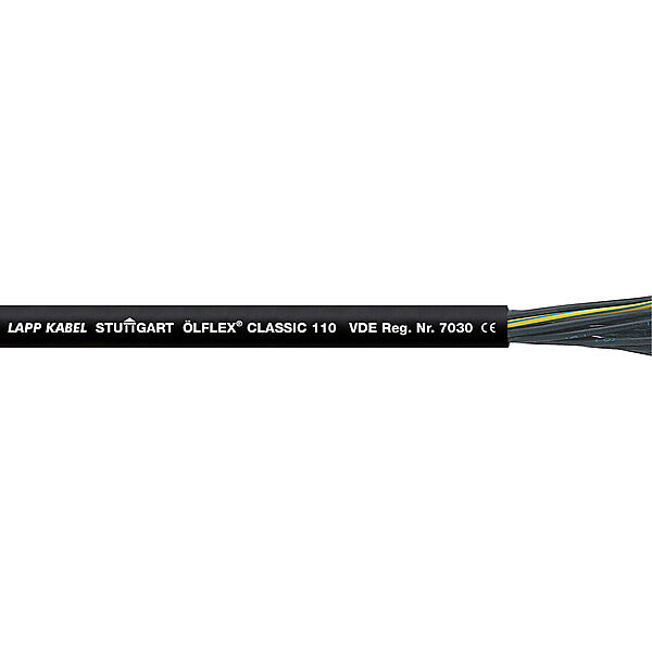 LAPP ÖLFLEX CLASSIC 110 4X0,75 BK 1119893/500