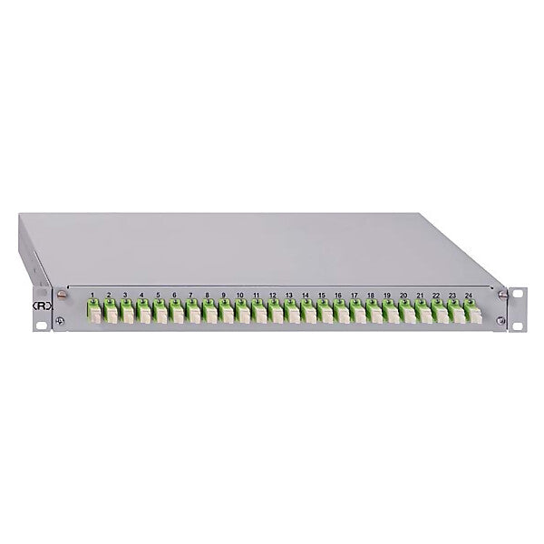 Rutenbeck Spleissbox gr GradeB 24xSC-D OS2 blau 228030824