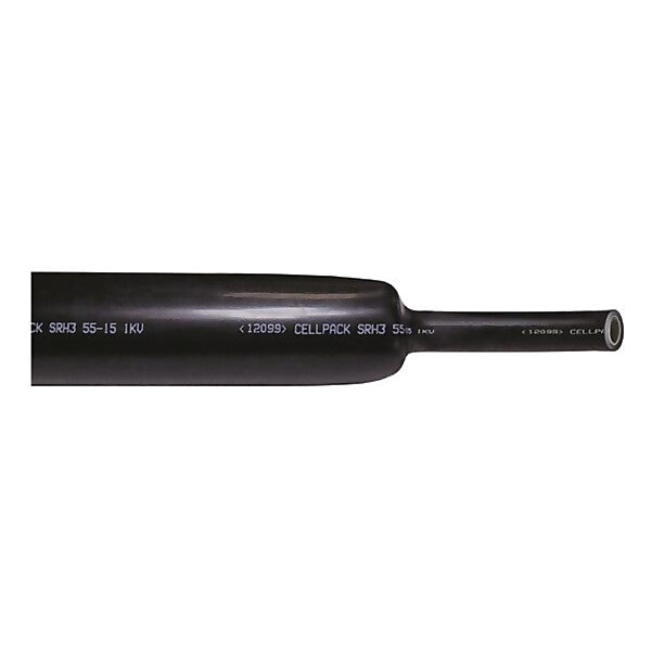 BBC Cellpack Warmschrumpfschlauch Schrumpfrate 3 : 1 SRH3/22-5/BK/1m