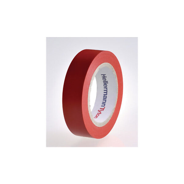 HellermannTyton PVC Isolierband rot Flex 15-RD15x10m