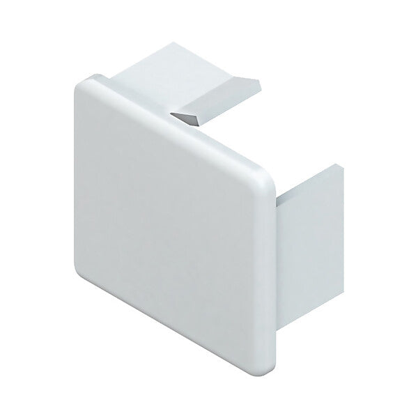 HKL Endstück rws 30x30 RAL9010 E3030.3