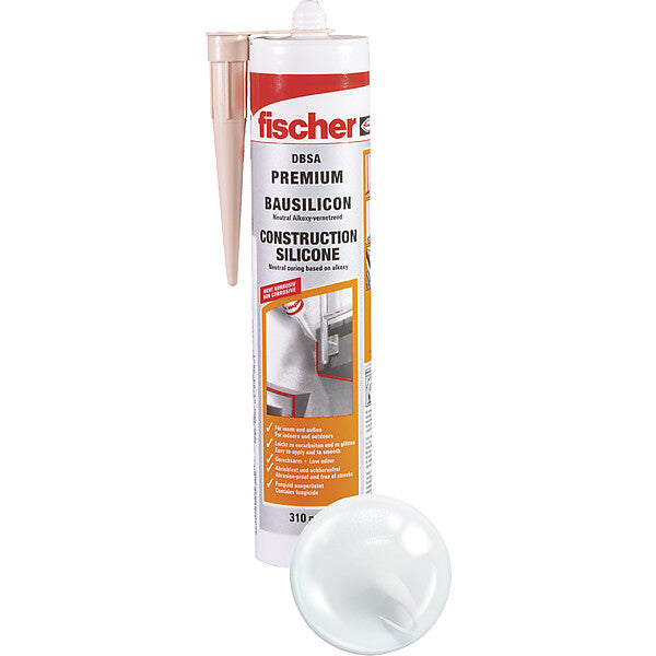 fischer Bausilicon transparent DBSA TP