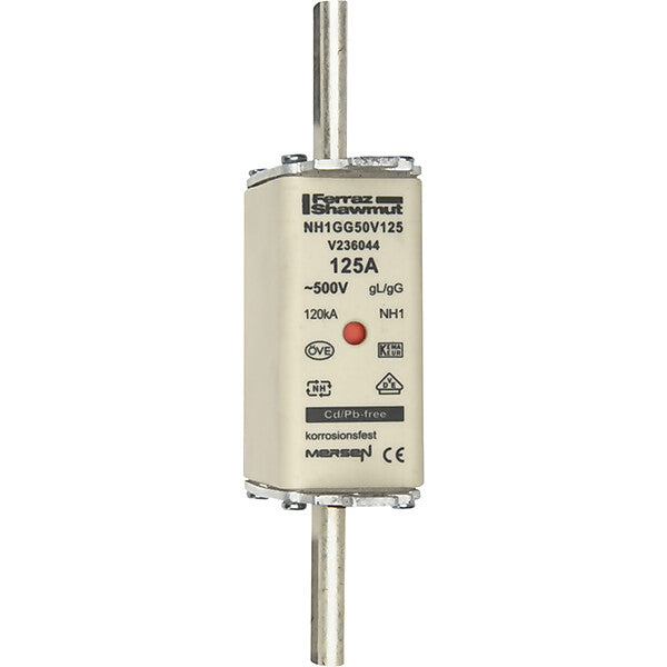 Mersen NH-Sicherungseinsatz SF Gr.1 gG 125A/500V KM NH1GG50V125