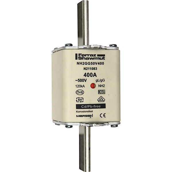 Mersen NH-Sicherungseinsatz SF Gr.2 gG 400A/500V KM NH2GG50V400