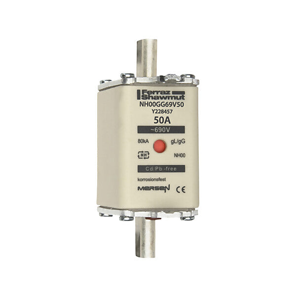 Mersen NH-Sicherungseinsatz SF Gr.00 gG 50A/690V KM NH00GG69V50