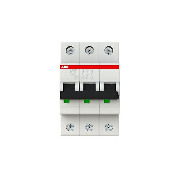 ABB Sicherungsautomat 10kA 16A C 3p S203M-C16