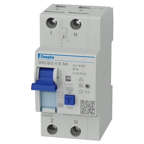 Doepke FI-/LS-Kombination 16 A, 0.03 A DRCBO4B16/0,03/1NBSK