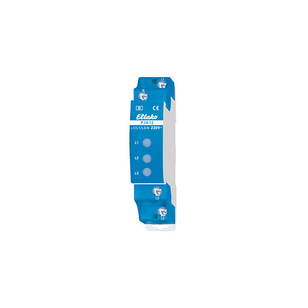 Eltako Phasenkontrolleuchte 3xLED rt P3K12-230V