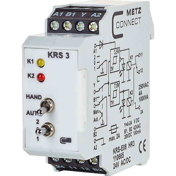 METZ CONNECT Schnittstellenmodul 1W KRS-E08 HR3 24ACDC