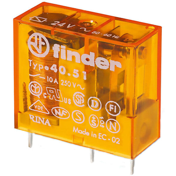 Finder Steck/Printrel.230VAC1W10A Raster 5mm 40.51.8.230.0000