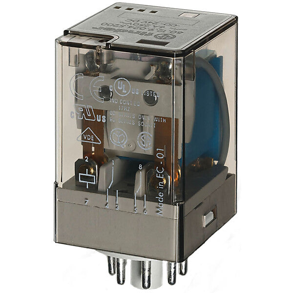 Finder Industrie-Steckrelais 10Af.Fas. 90.72/109 60.12.9.024.0040