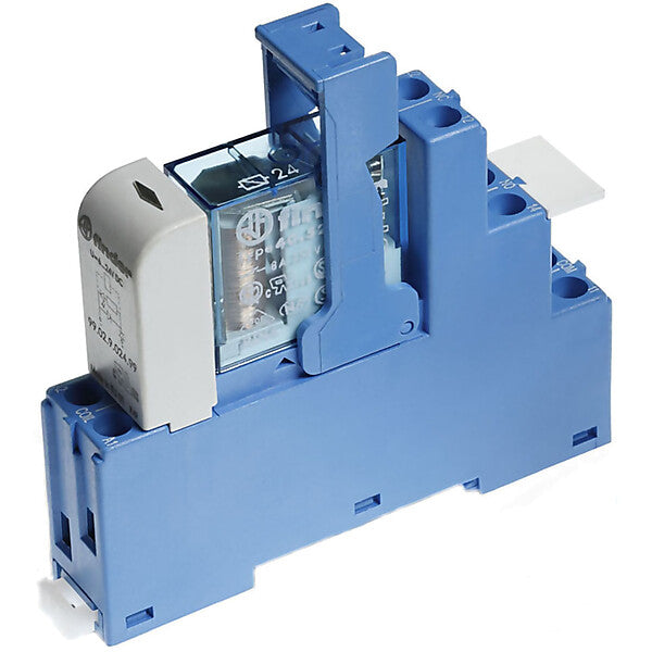 Finder Koppelrelais 24VDC 2W 8A m.Fas.+LED+Freil. 48.52.9.024.0050