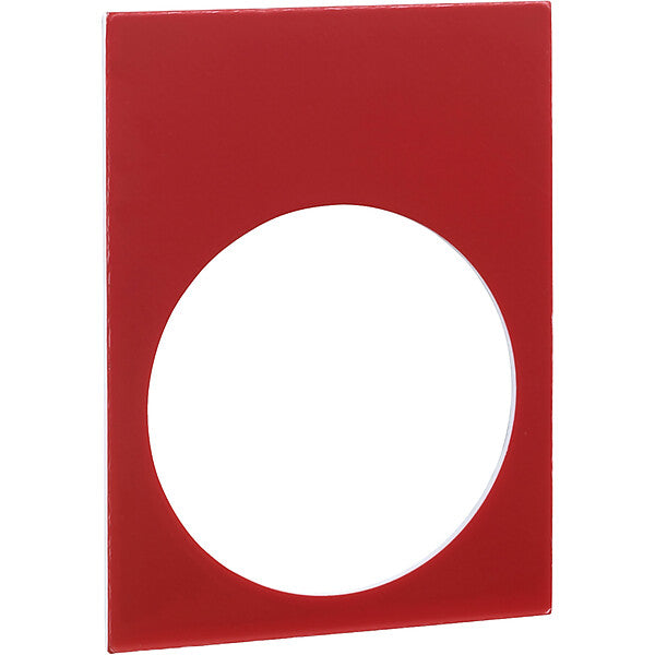 Schneider Electric Leerschild 30x40 sw rt ZB2BY2101