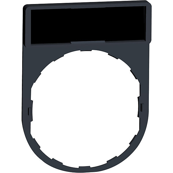 Schneider Electric Schildträger sw/rt m.Leerschild ZBY2101