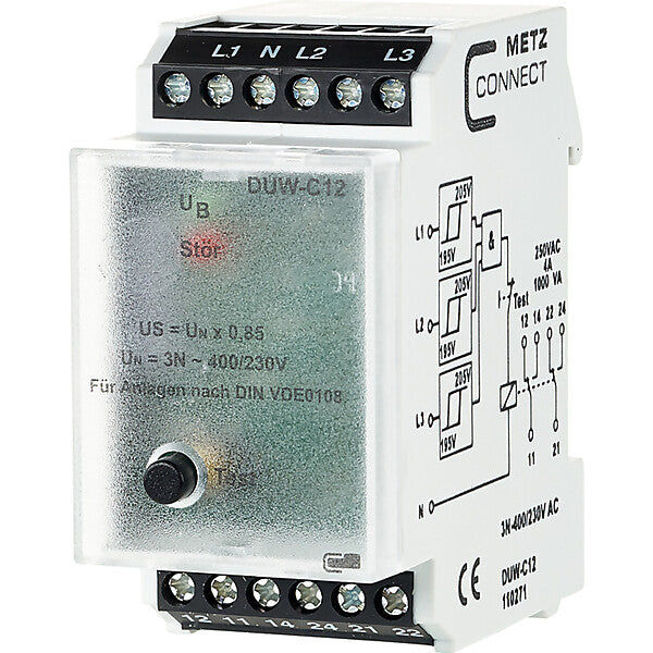 METZ CONNECT Netzüberwachung DUW-C12 3x230V