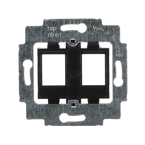 Busch-Jaeger Tragring f.Modular-Jack schwarz. Sockel 1814