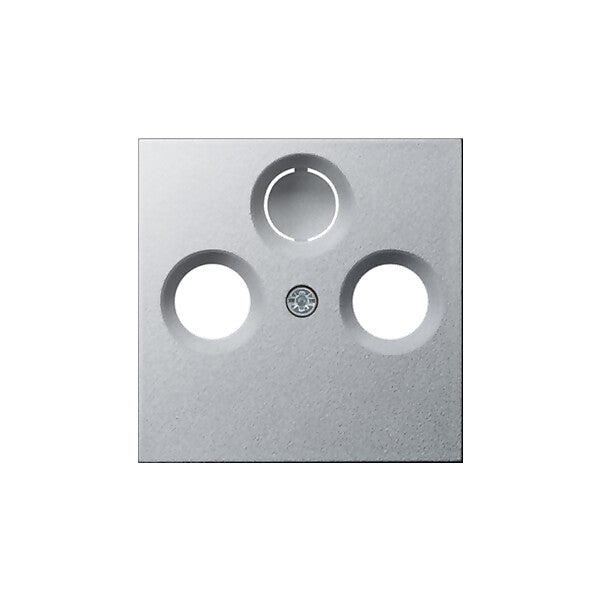 Gira Zentralplatte Antenne alu System55 086926