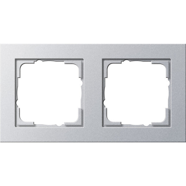 Gira Abdeckrahmen 2f.alu E2 021225