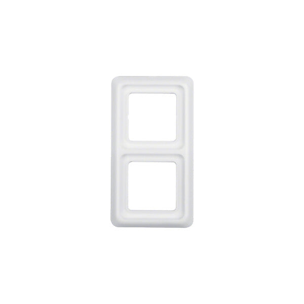 Hager/Berk Rahmen 2f.pws/gl mit Dichtung,IP44 132909
