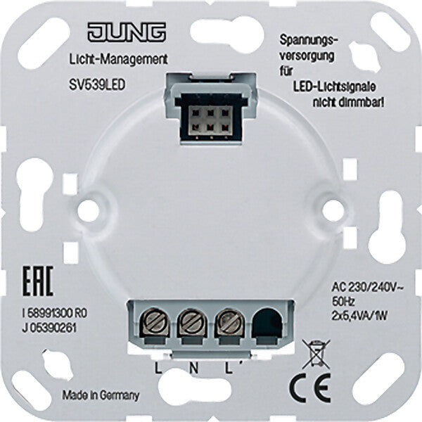 JUNG Spannungsversorgung AC230/240V 50Hz SV 539 LED