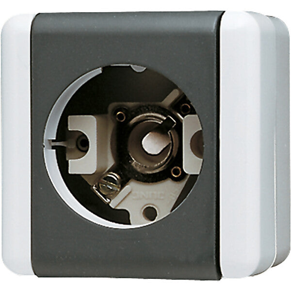 JUNG Lichtsignal o.Haube E14 Gewinde 837-14 W