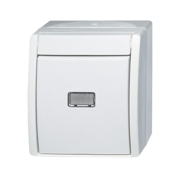 Busch-Jaeger Wechselschalter 2601/6 WGL-54