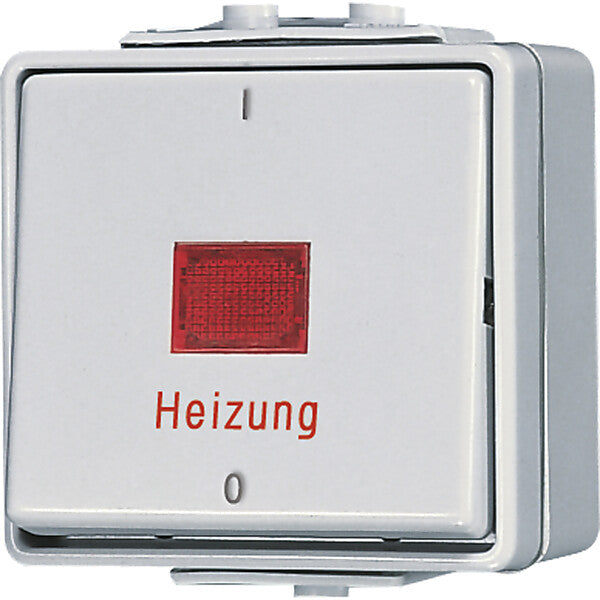 JUNG Heizung Notschalter Aus 2-pol. 602 HW