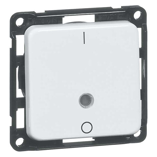 PEHA Ausschalter rws Kontrolll. 10A 250V 2-pol. D 712.02 GLK