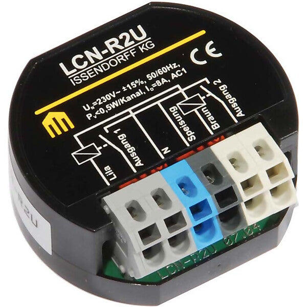 ISSENDORFF Relais UP 2-fach 8A f. LCN-UPP LCN - R2U