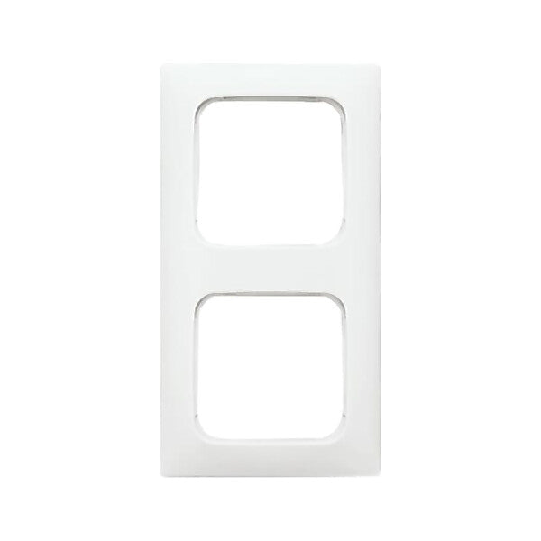 Busch-Jaeger Rahmen 2-fach aws, f.Kanalabdeck. 2512-214K-102