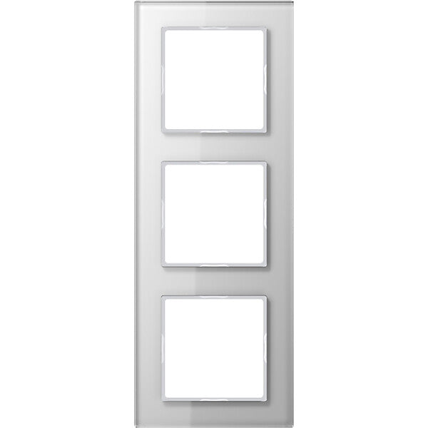 JUNG Glasrahmen 3-fach aws waage/senkrecht AC 583 GL WW