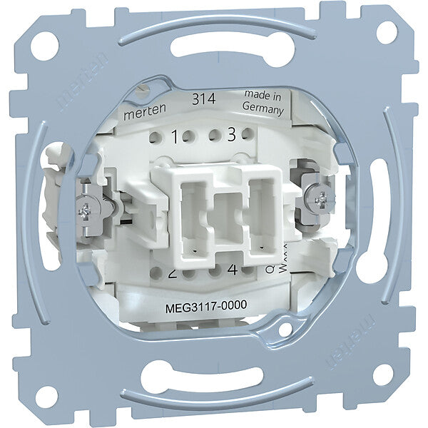 Merten Kreuzschalter-Einsatz 1-pol.10AX 250V AC MEG3117-0000