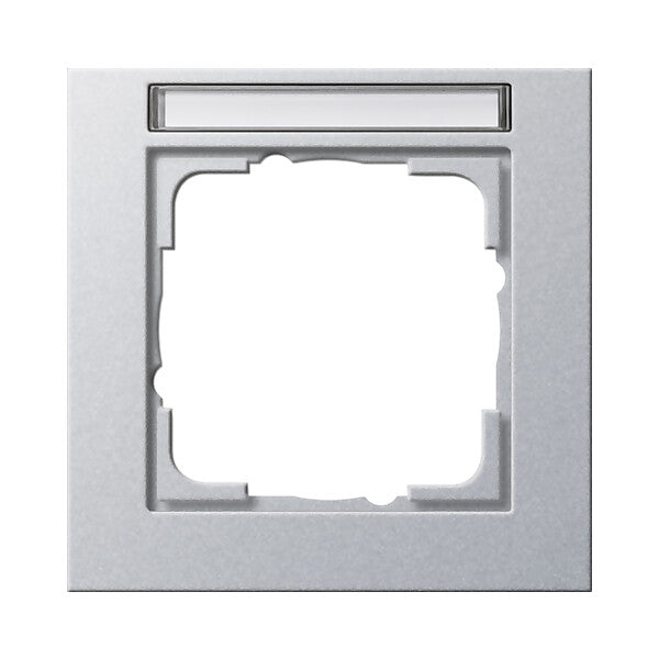Gira Abdeckrahmen 1-fach alu 109125
