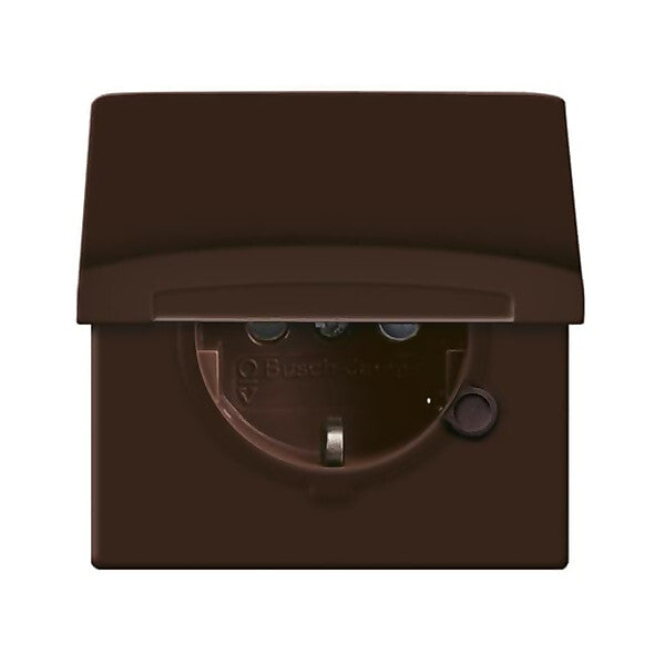Busch-Jaeger Schuko-Steckdoseneinsatz IP44 braun 20 EUGKB-31-101