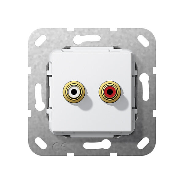 Gira Cinch Audio Gender Changer UP Tragring rws 563103