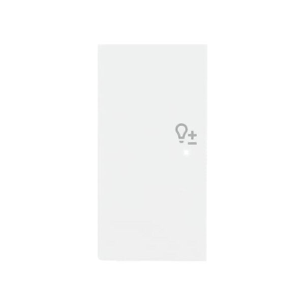 Busch-Jaeger Wippe 2-f li Symbol Dimmer studioweiß 6234-21-84