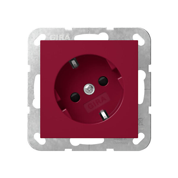 Gira Steckdose 30° Rot 4418108
