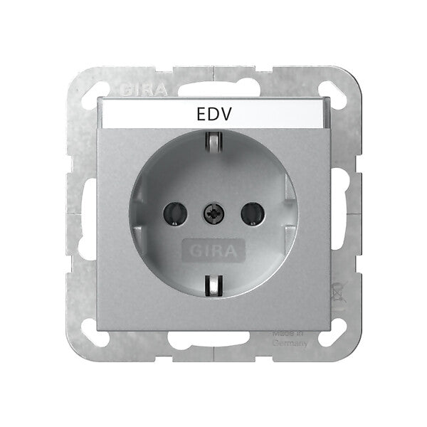 Gira Steckdose BSF Alu 445726