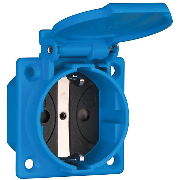 ABL EB-Steckdose 1K Sk/BS bl 1662050