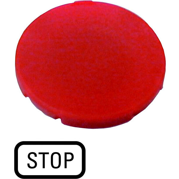 Eaton Tastenplatte flach,rt,beschriftet M22-XD-R-GB0
