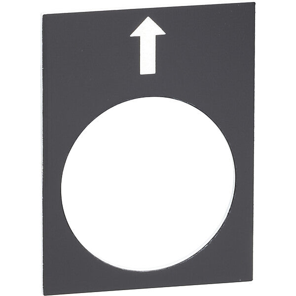 Schneider Electric Symbolschild sw ZB2BY2910