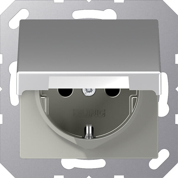 JUNG SCHUKO-Steckdose 16 A 250V m.Berührungsschutz A 1520 BFKIKL AL