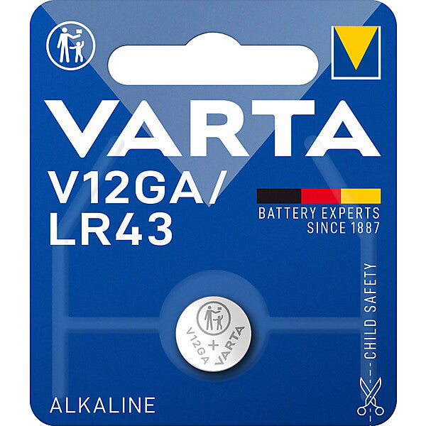 VARTA Batterie Electronics 1,5V/120mAh/Al-Mn V 12 GA Bli.1